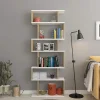 Boekenkast Bates Wit/Naturel