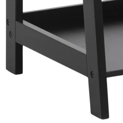 Boekenkast Batignano MDF Zwart 63x130cm - Giga Living