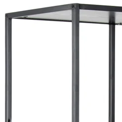 Boekenkast Bronx MDF Zwart 77x185cm - Giga Living
