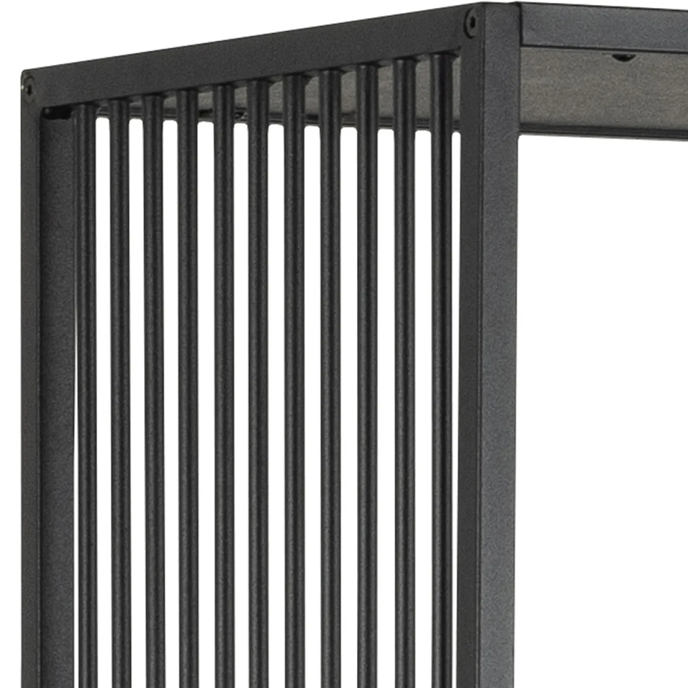 Boekenkast Diego Melamine Zwart 85x185cm - Giga Living