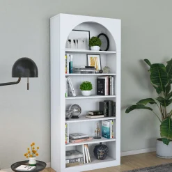 Boekenkast Elvan Wit 180cm