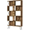Boekenkast Extra Walnoot 167cm