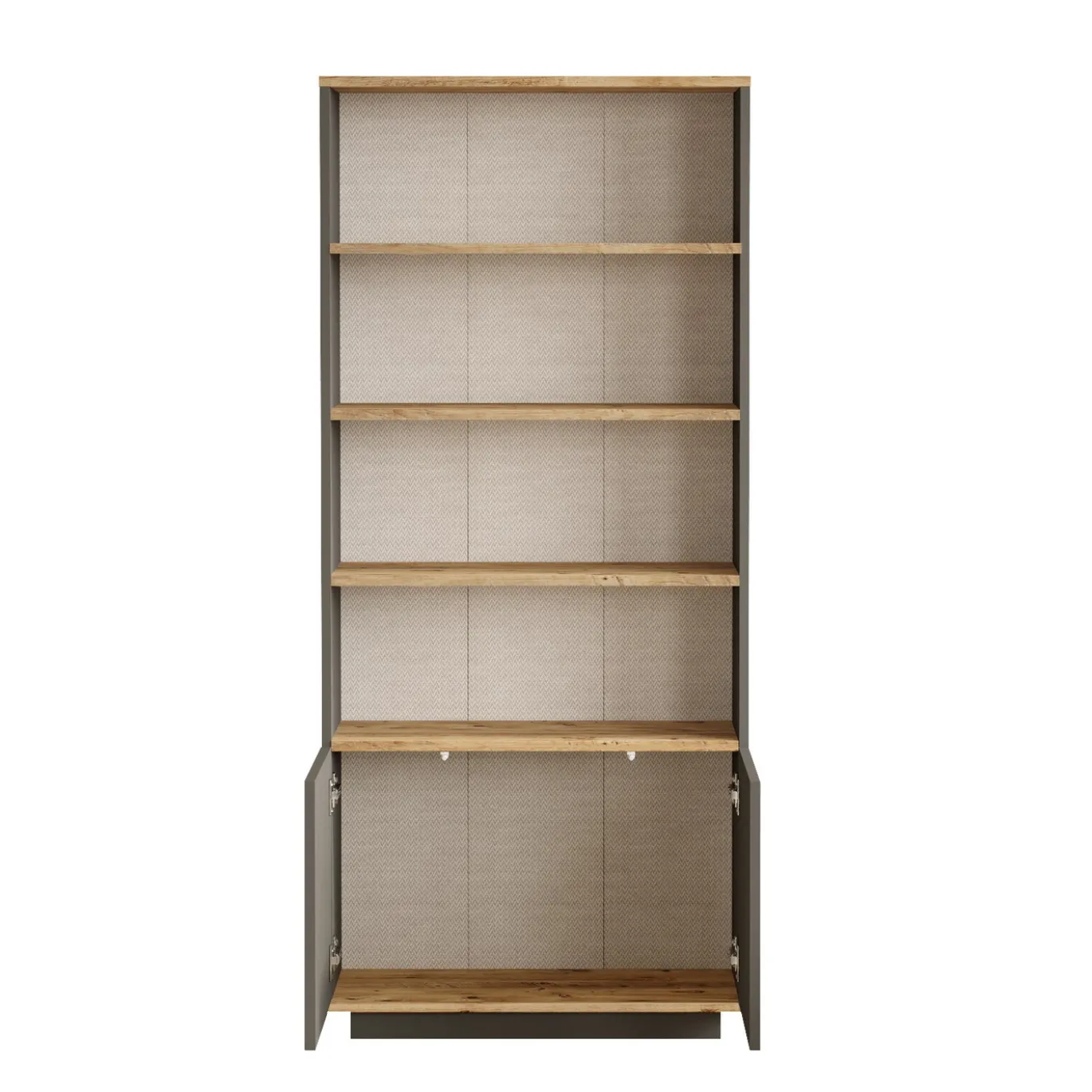 Boekenkast Filizoren Antraciet/Naturel