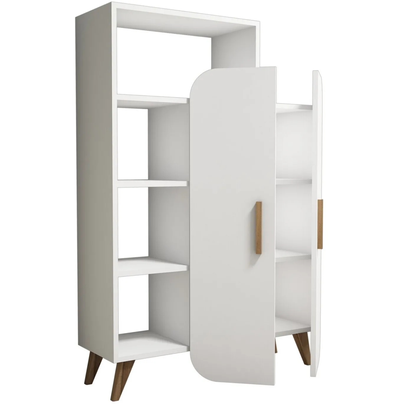Boekenkast Form Melamine Wit