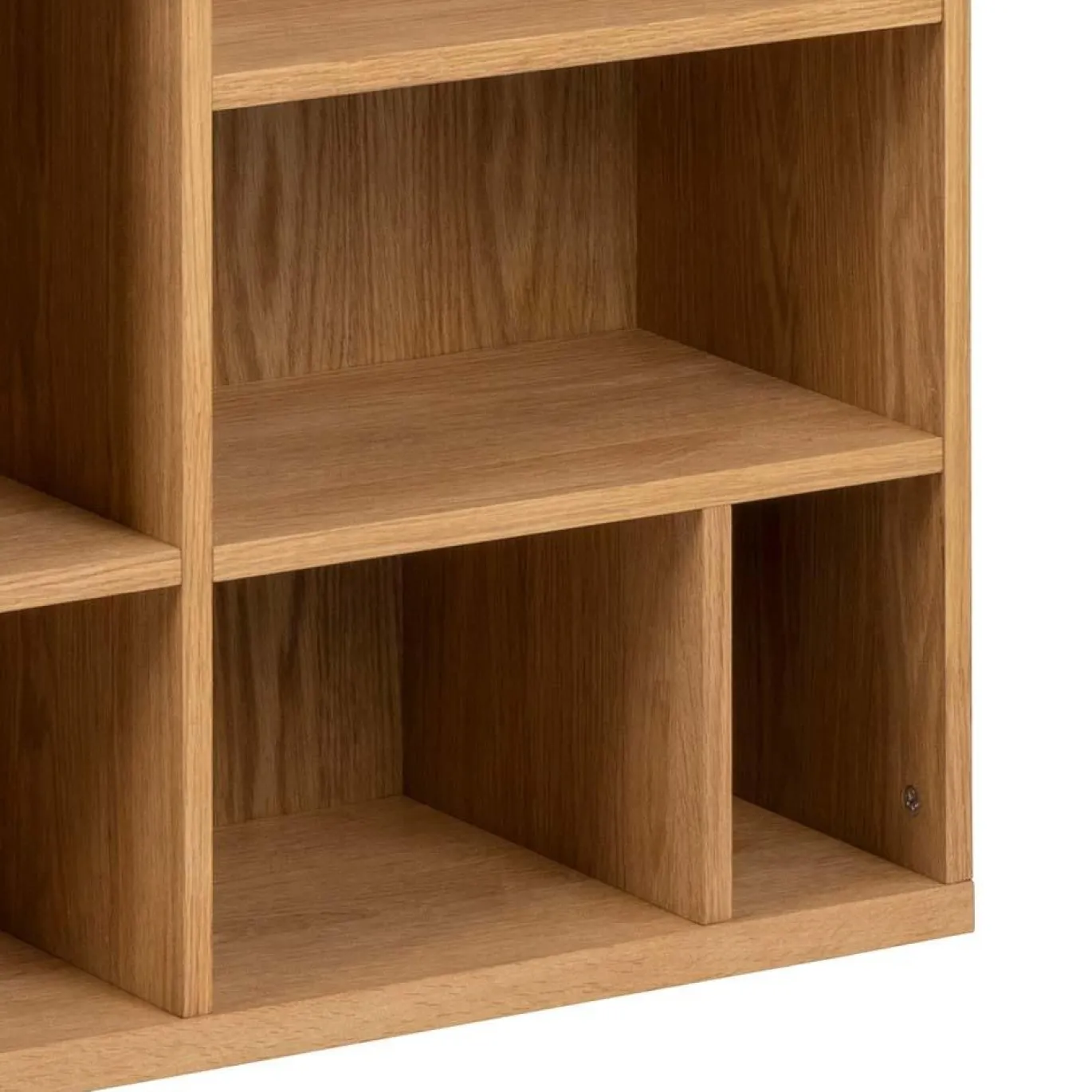 Boekenkast Huub Spaanplaat Naturel 90x180cm - Giga Living