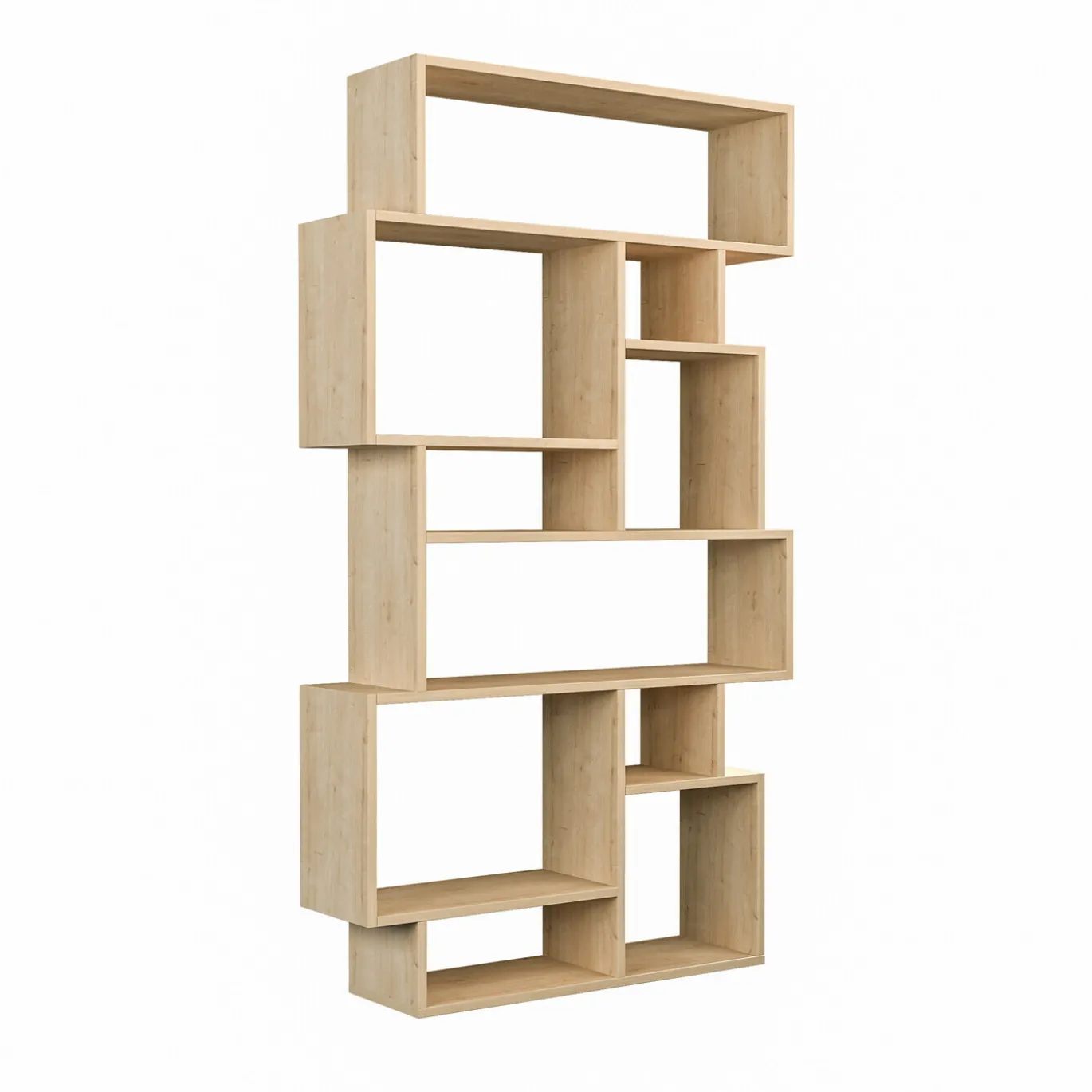Boekenkast Karmato Melamine Sonoma Eiken