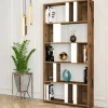 Boekenkast Lima Melamine Walnoot Wit