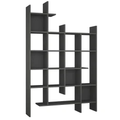 Boekenkast Manco Melamine Antraciet