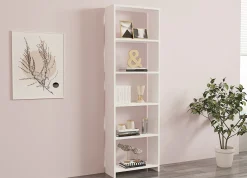 Boekenkast New Wit 160cm