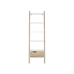 Boekenkast Oslo Wit/Naturel - Giga Living