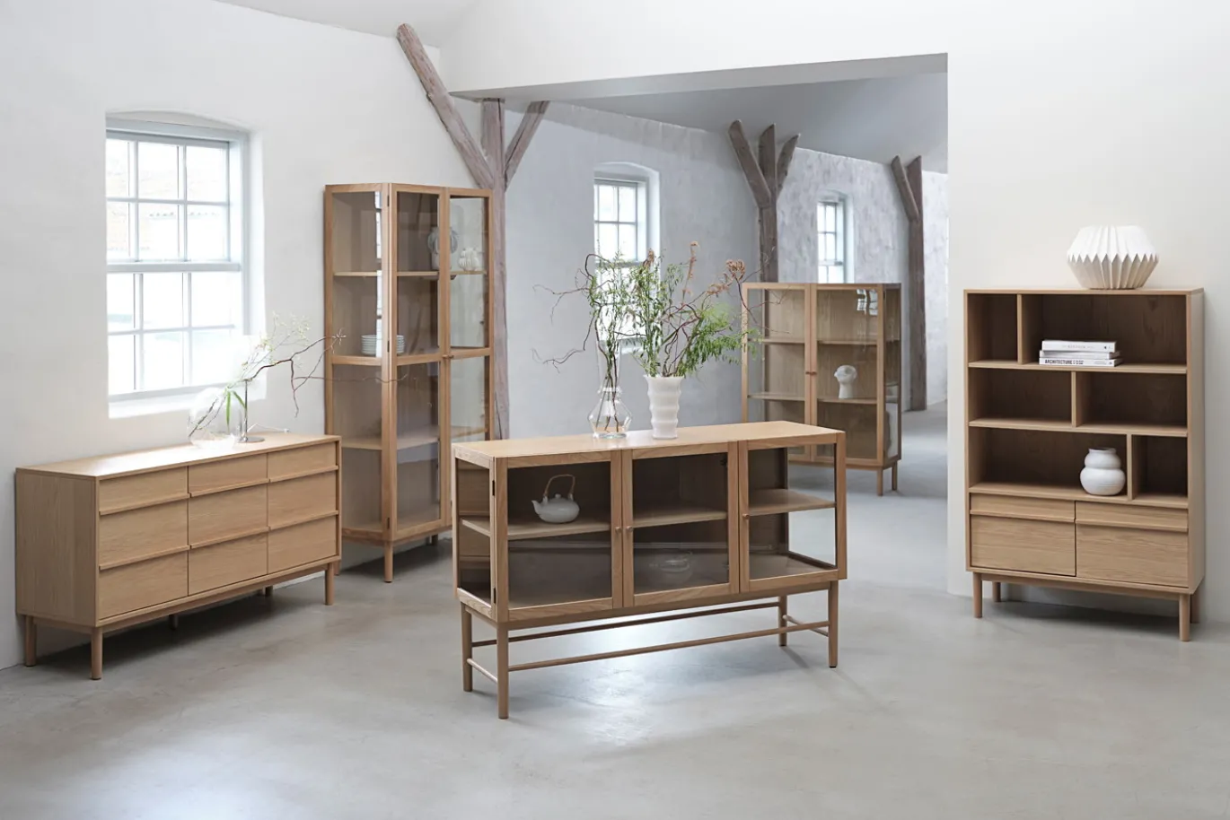 Boekenkast Ponza Naturel Eiken 140cm - Giga Living