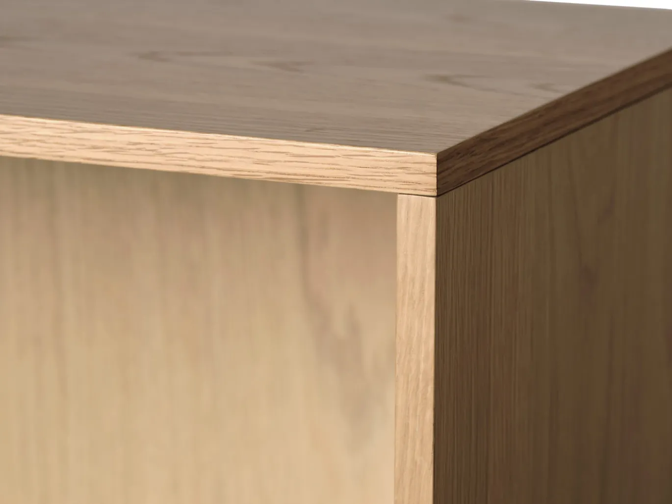 Boekenkast Ponza Naturel Eiken 140cm - Giga Living