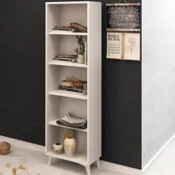 Boekenkast Potena Wit 162cm