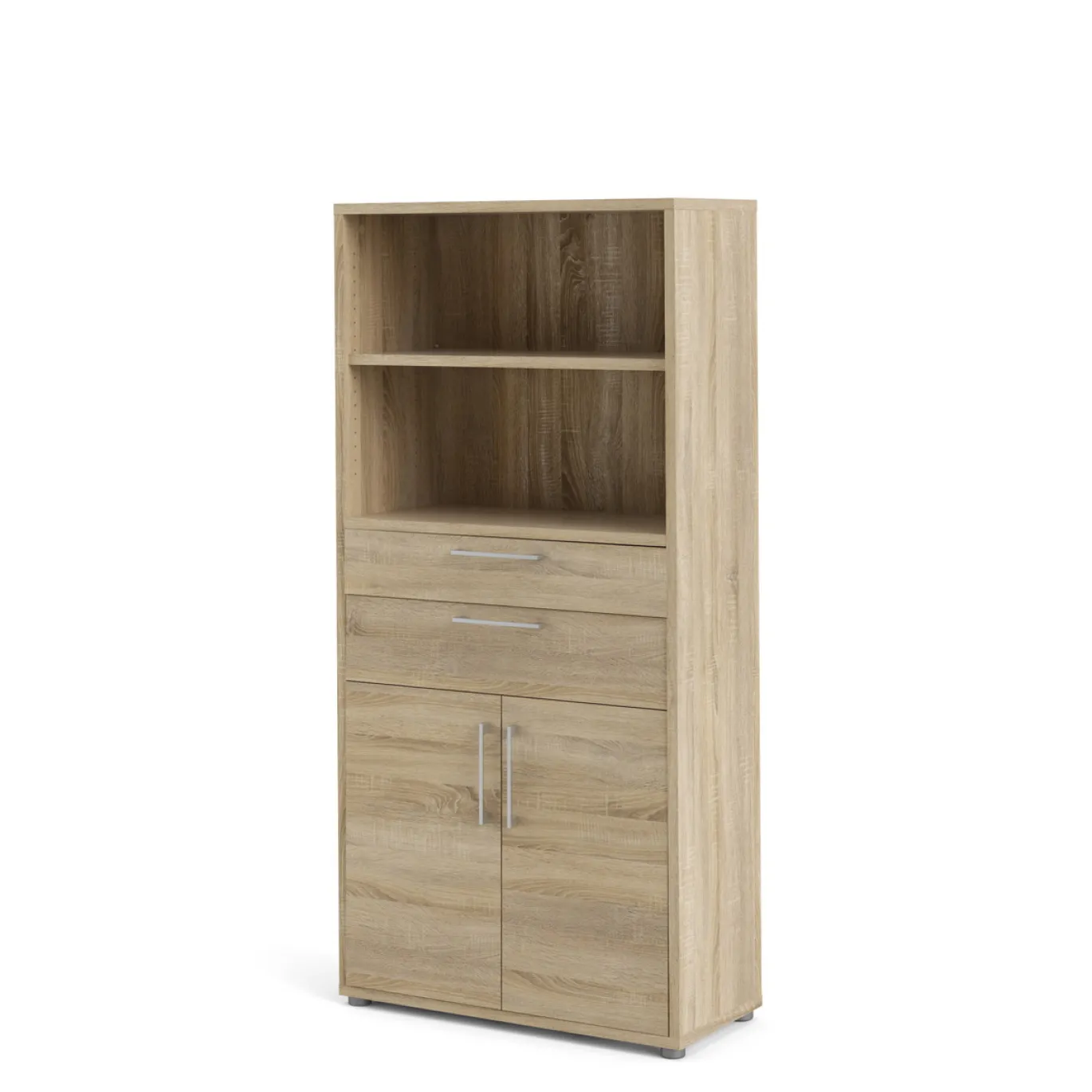 Boekenkast Prima Naturel 2-lades 186cm - Giga Living