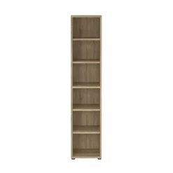 Boekenkast Prima Naturel 5-planken 205cm - Giga Living