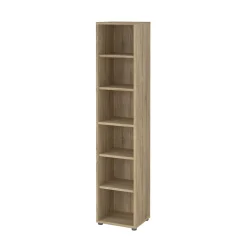 Boekenkast Prima Naturel 5-planken 205cm - Giga Living