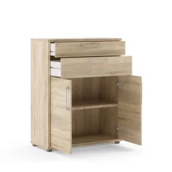 Boekenkast Prima Naturel 89x113cm - Giga Living