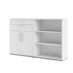 Boekenkast Prima Wit 178x113cm - Giga Living