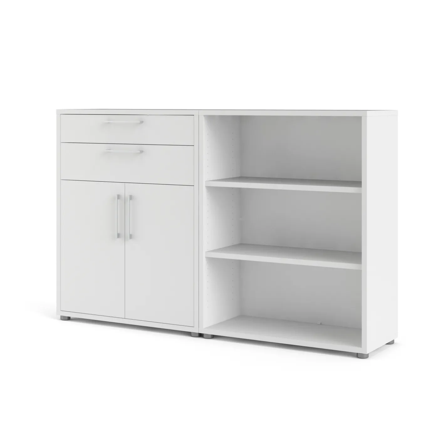 Boekenkast Prima Wit 178x113cm - Giga Living