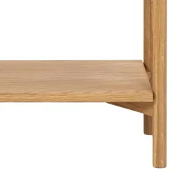 Boekenkast Ronna Eikenfineer Naturel 160cm - Giga Living