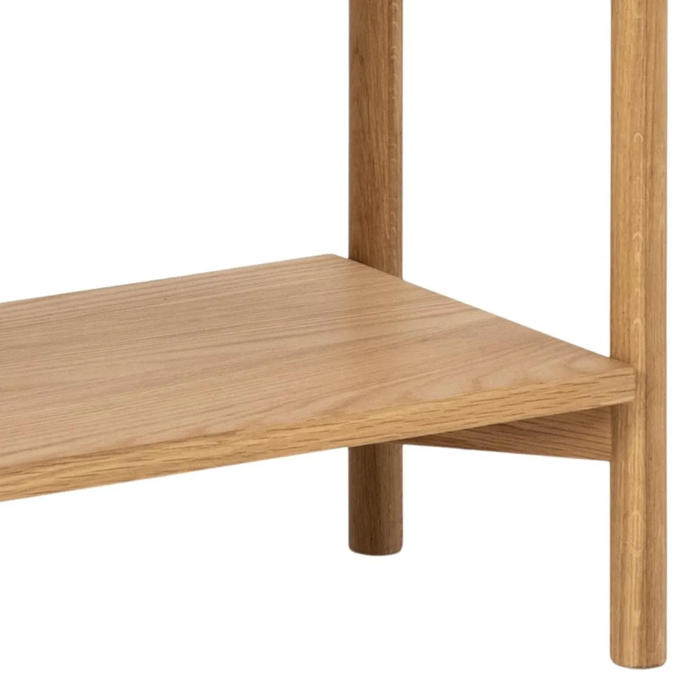 Boekenkast Ronna Eikenfineer Naturel 160cm - Giga Living