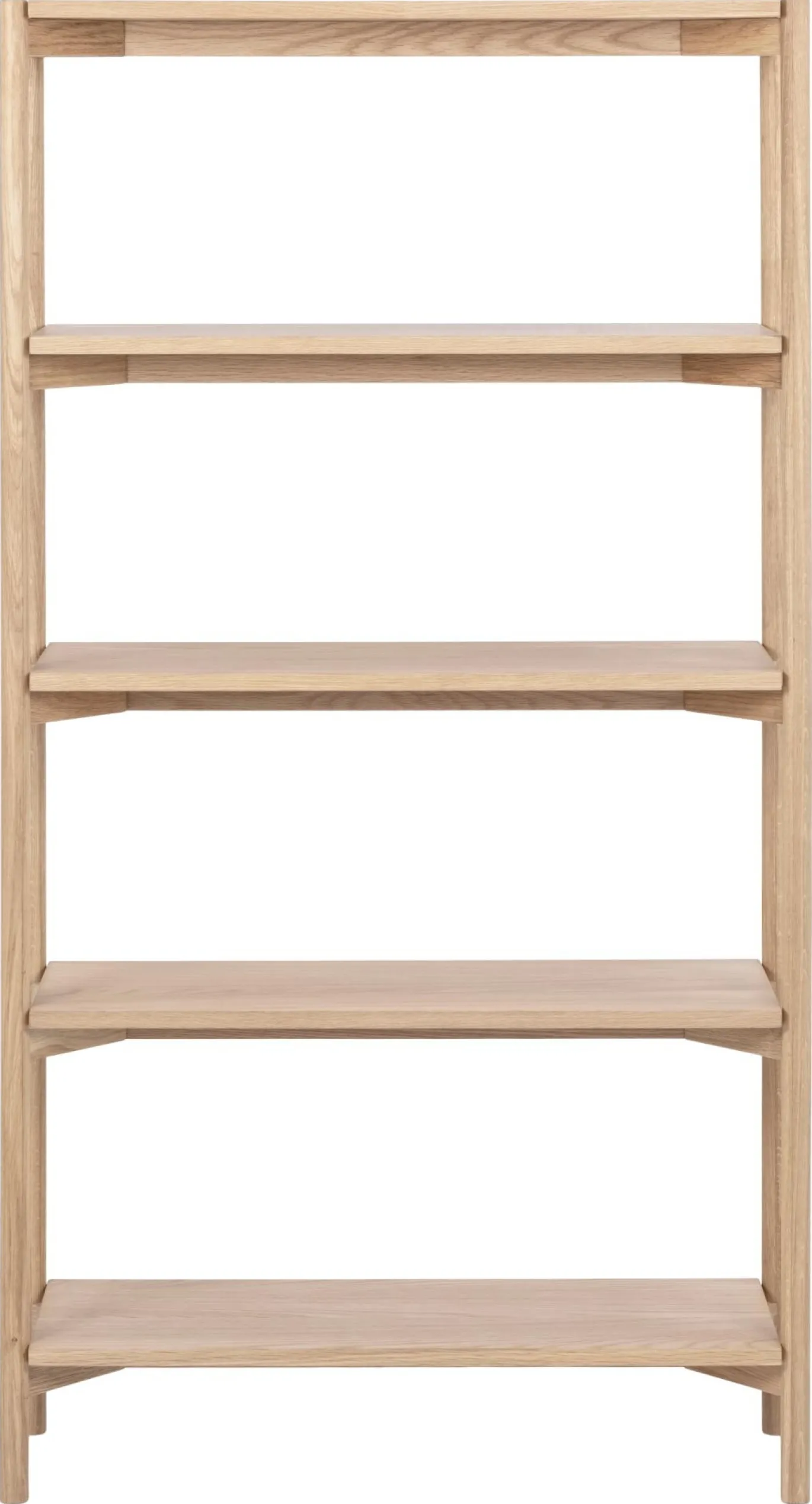Boekenkast Ronna Eikenfineer Wit 160cm - Giga Living
