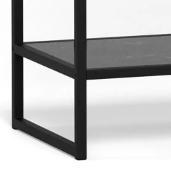 Boekenkast Selva Zwart 185x120cm - Giga Living