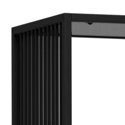 Boekenkast Selva Zwart 185x120cm - Giga Living