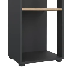Boekenkast Sign Jackson B Hickory Matgrijs 41x205cm - Giga Living