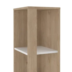Boekenkast Sign Wit Jackson Hickory 41x205cm - Giga Living