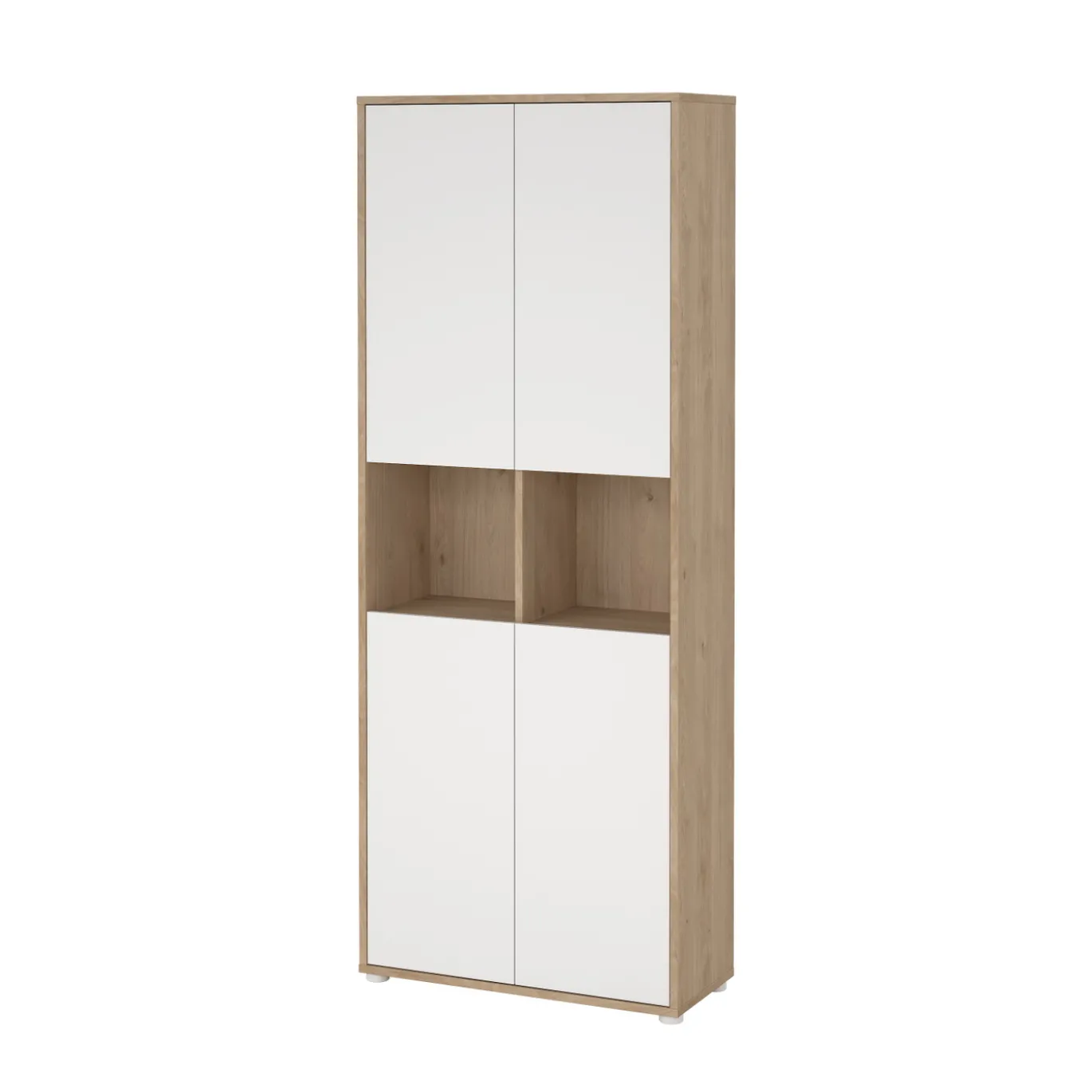 Boekenkast Sign Wit Jackson Hickory 240x205cm - Giga Living