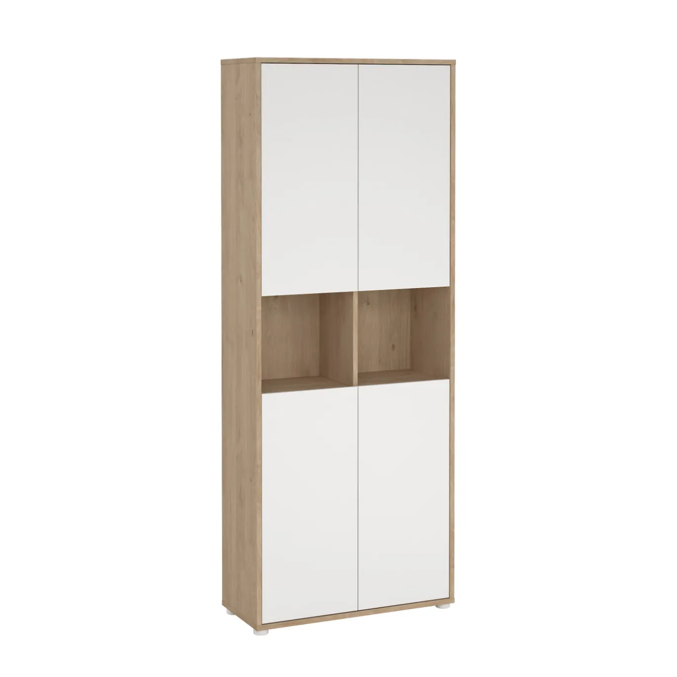 Boekenkast Sign Wit Jackson Hickory 240x205cm - Giga Living