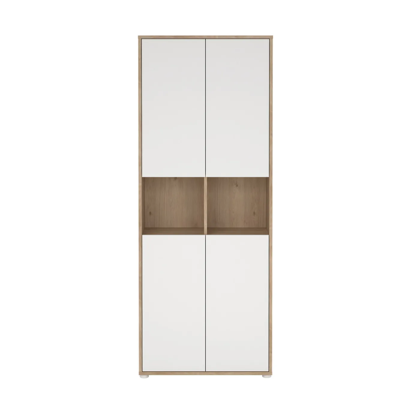 Boekenkast Sign Wit Jackson Hickory 240x205cm - Giga Living