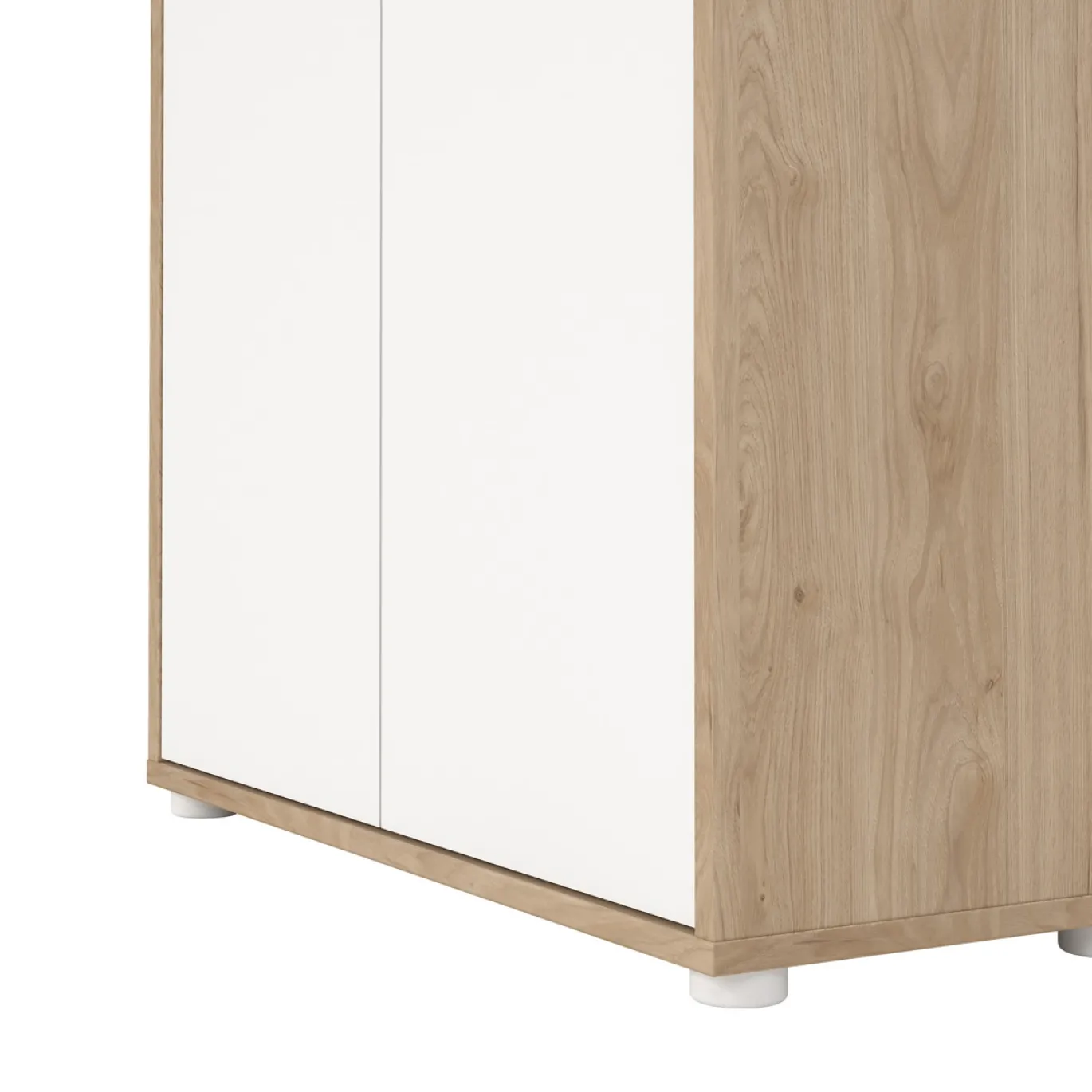 Boekenkast Sign Wit Jackson Hickory 2-deurs 205cm - Giga Living