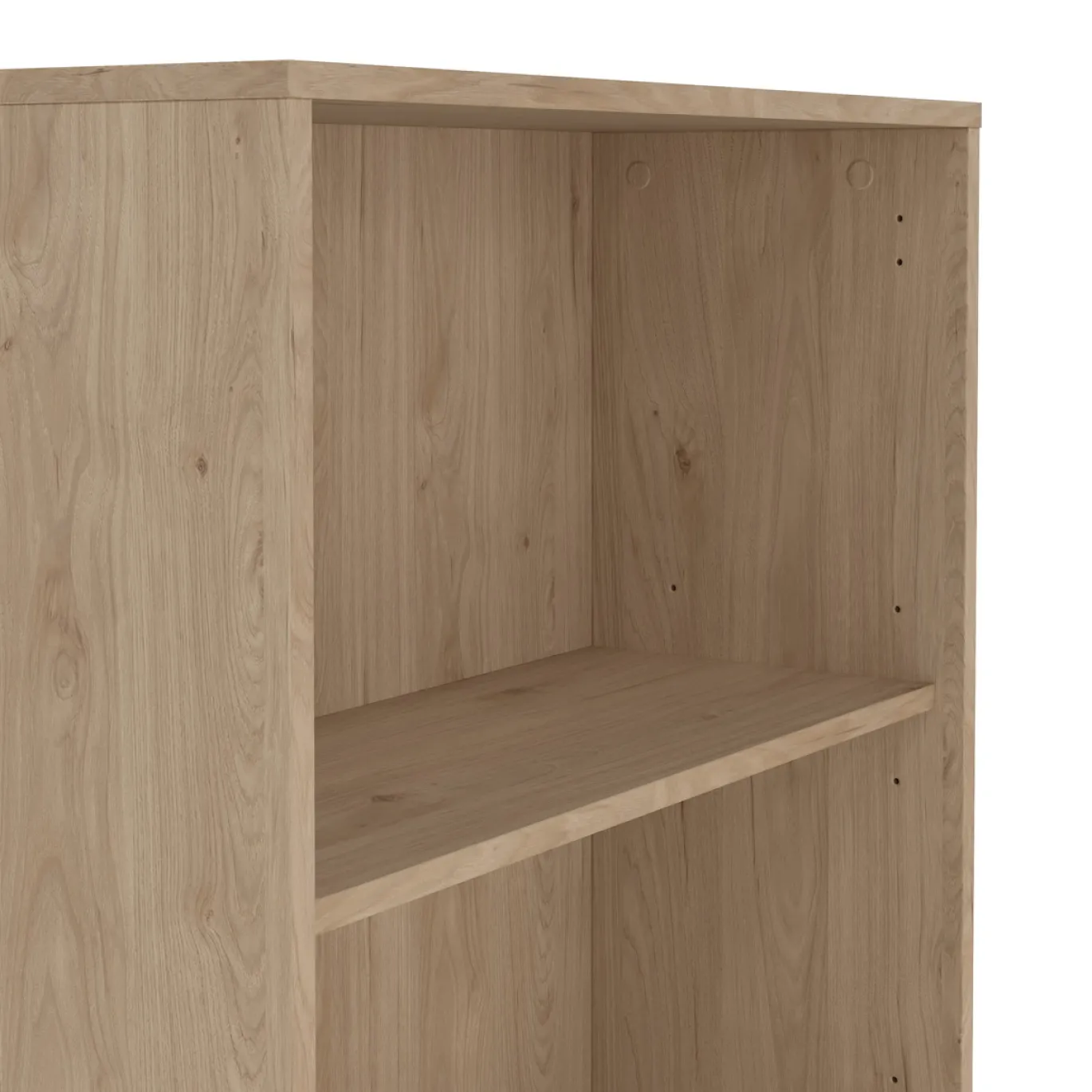 Boekenkast Sign Wit Jackson Hickory 2-deurs 205cm - Giga Living
