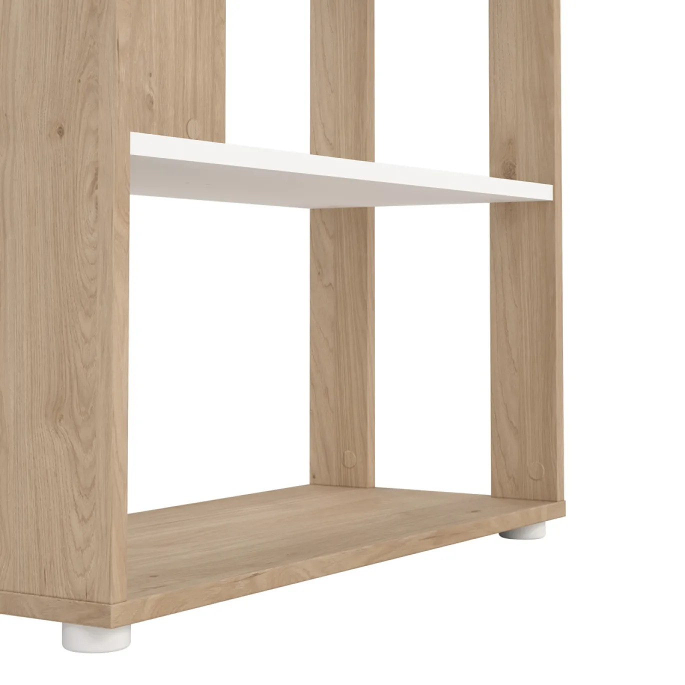 Boekenkast Sign Wit Jackson Hickory 80x205cm - Giga Living