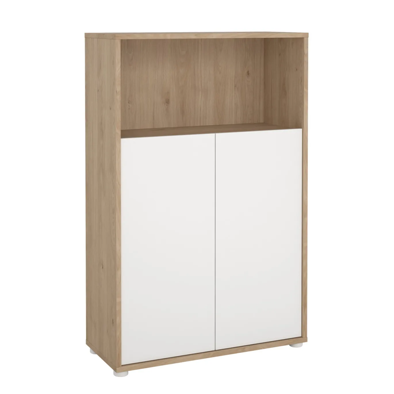 Boekenkast Sign Wit Jackson Hickory 124cm - Giga Living