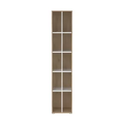 Boekenkast Sign Wit Jackson Hickory - Giga Living