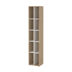 Boekenkast Sign Wit Jackson Hickory - Giga Living