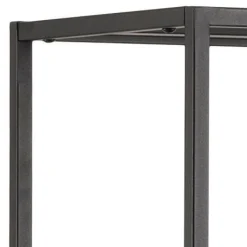 Boekenkast Valencia Metal Zwart 165cm - Giga Living
