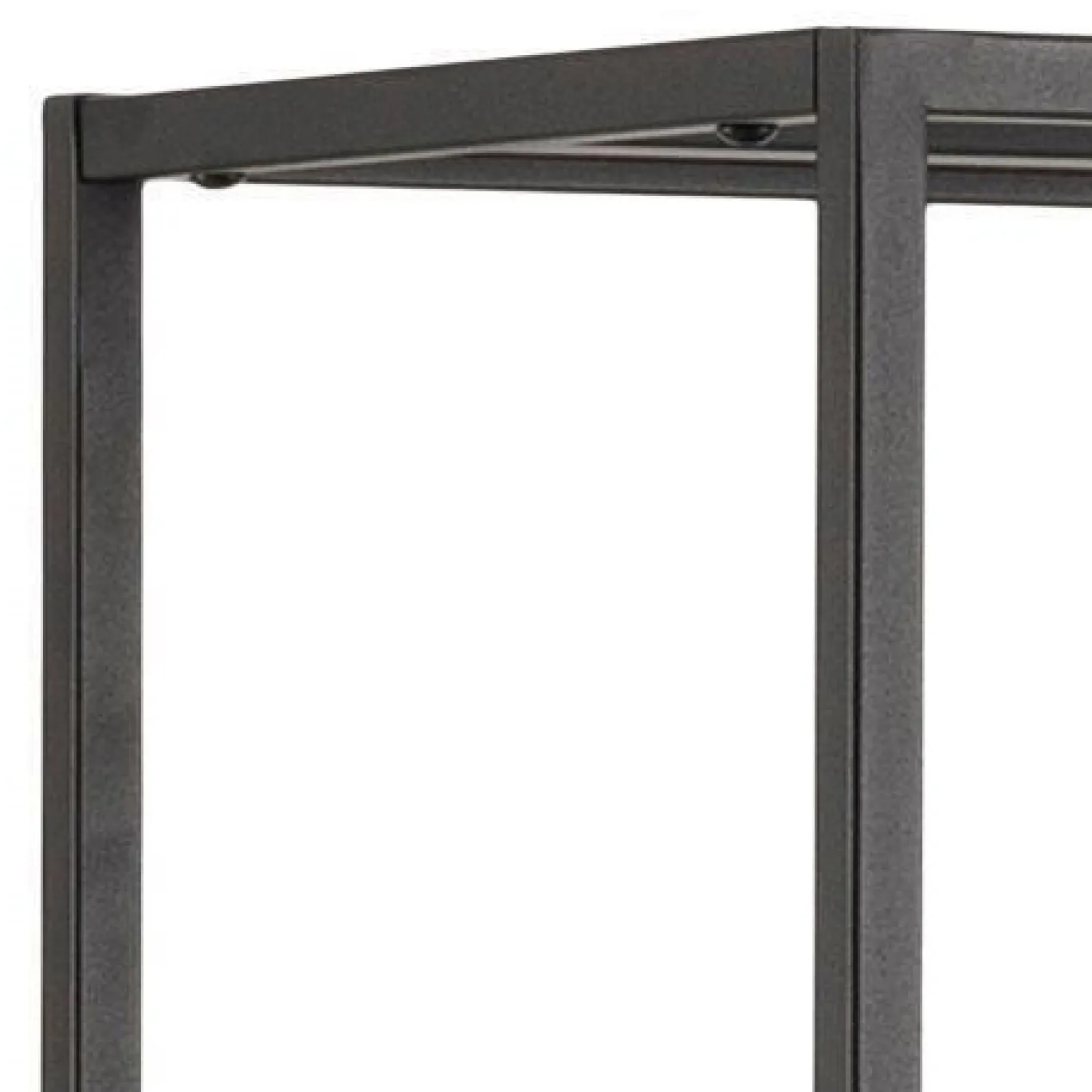 Boekenkast Valencia Metal Zwart 165cm - Giga Living