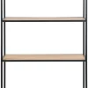 Boekenkast Varven Paper Mat Wild Eiken 185cm - Giga Living
