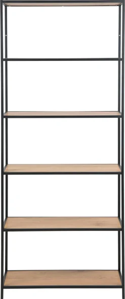Boekenkast Varven Paper Mat Wild Eiken 185cm - Giga Living