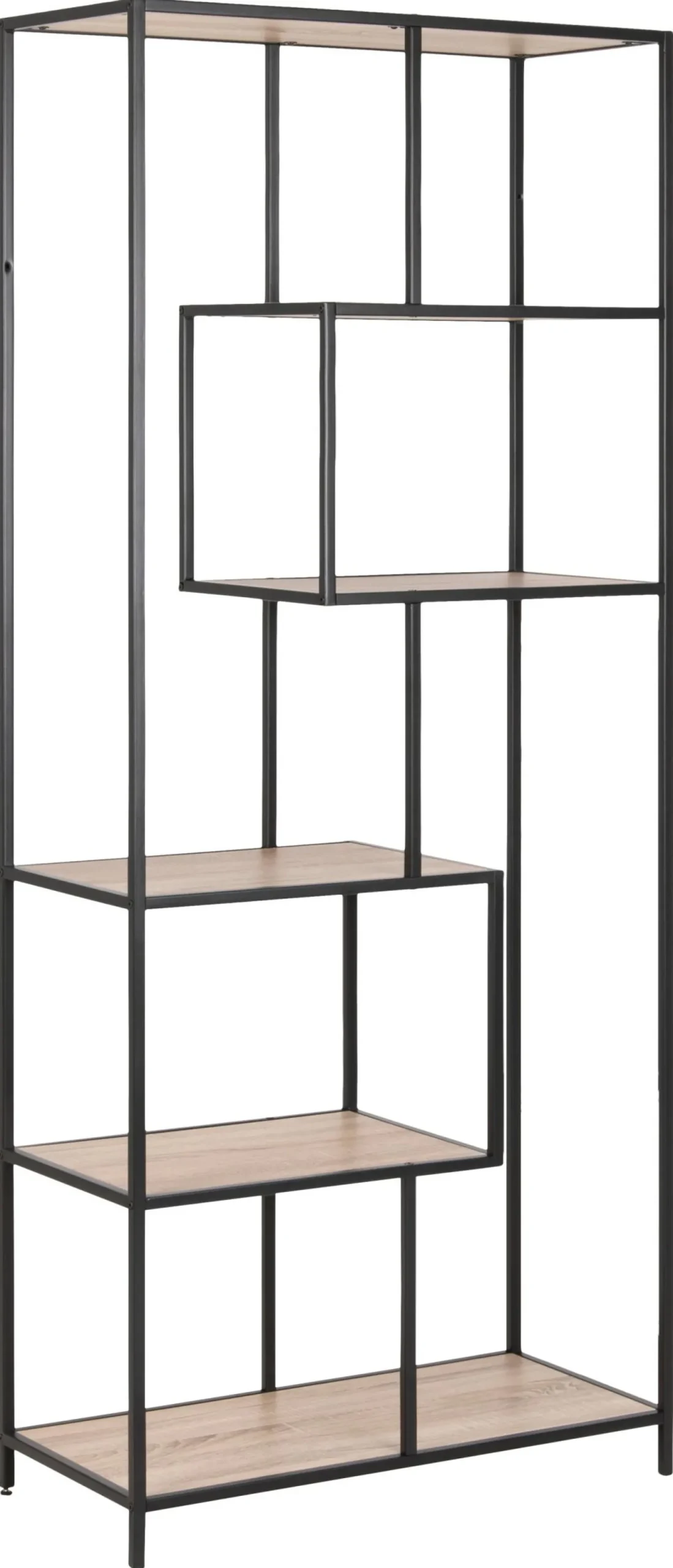 Boekenkast Varven Paper Sonoma Eiken 185cm - Giga Living