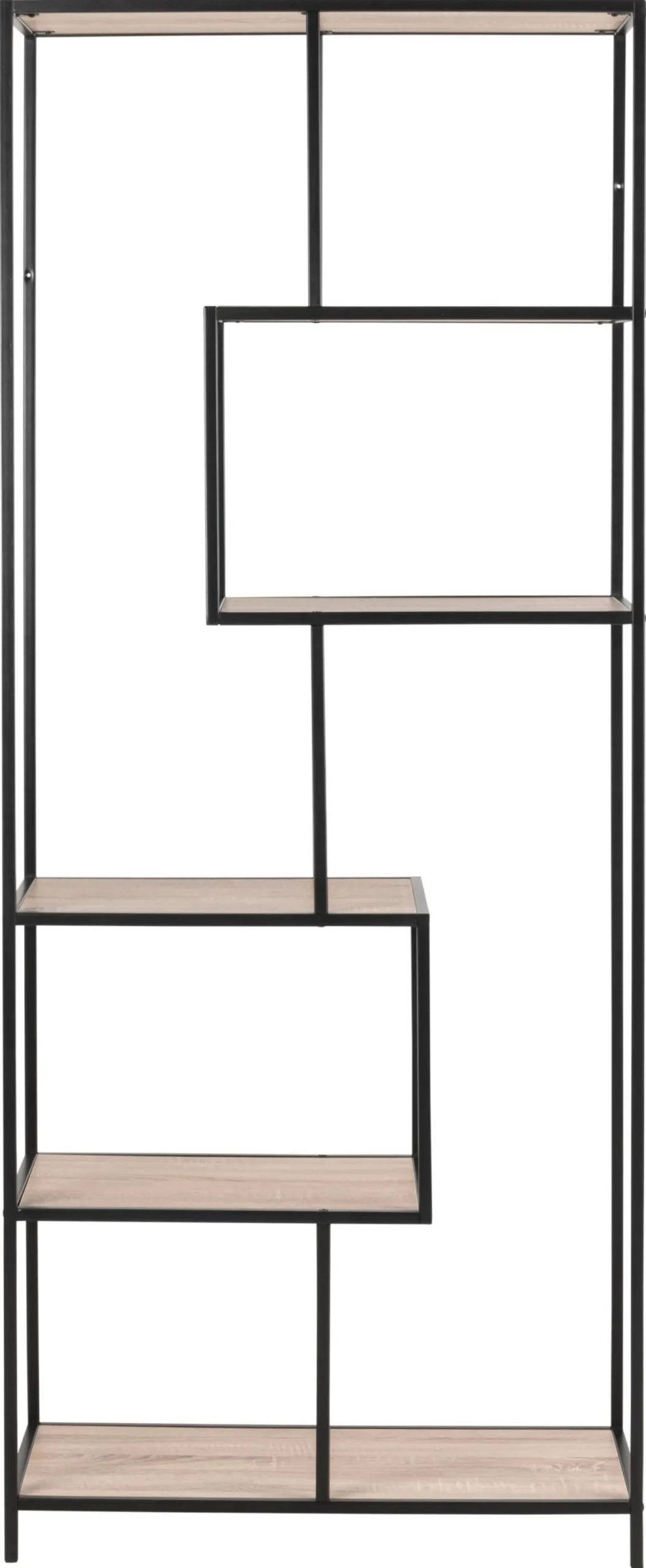 Boekenkast Varven Paper Sonoma Eiken 185cm - Giga Living
