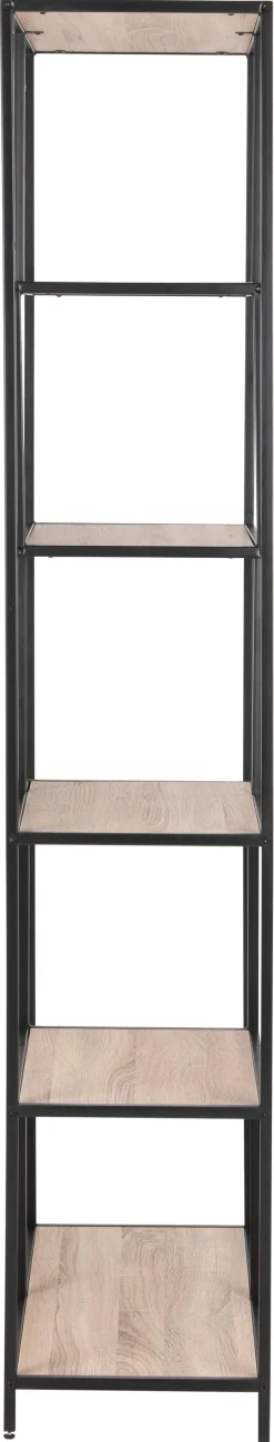 Boekenkast Varven Paper Sonoma Eiken 185cm - Giga Living