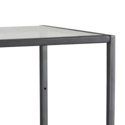 Boekenkast Vayen Glas Zwart 119,5cm - Giga Living