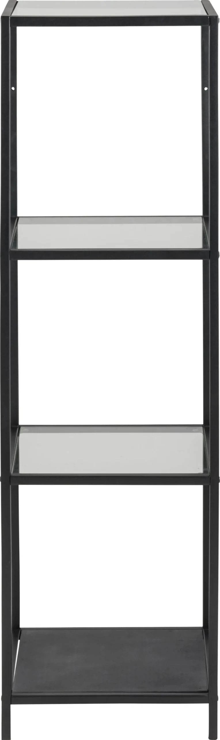 Boekenkast Vayen Glas Zwart 119,5cm - Giga Living