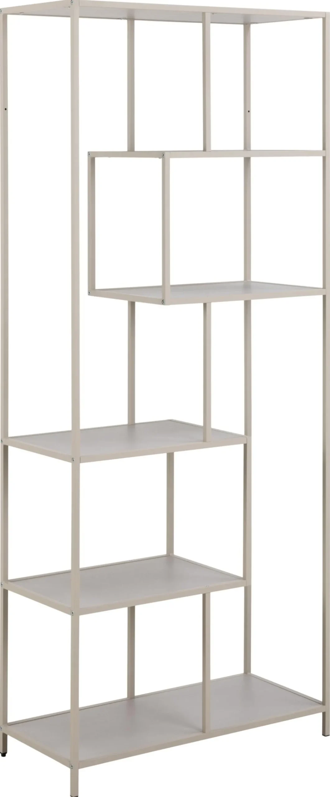 Boekenkast Vayen Grijs 77x185cm - Giga Living