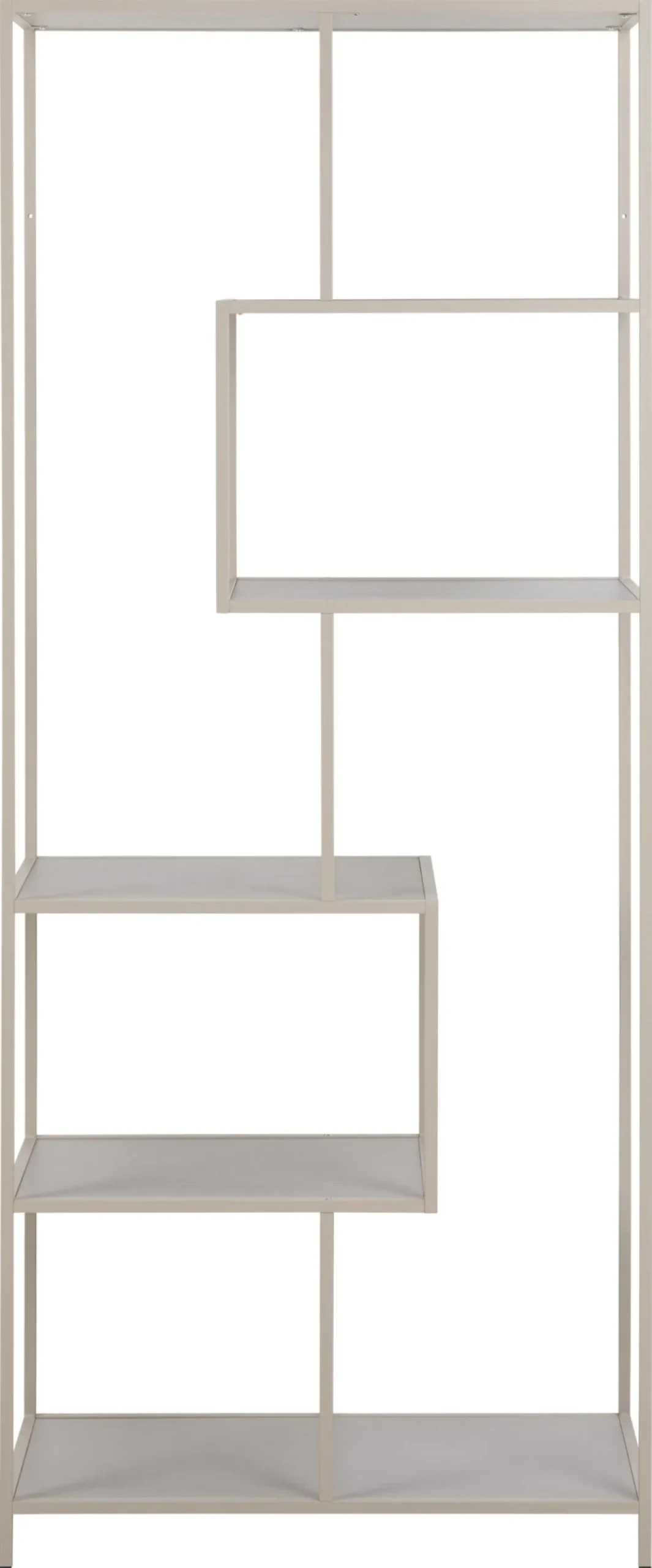Boekenkast Vayen Grijs 77x185cm - Giga Living